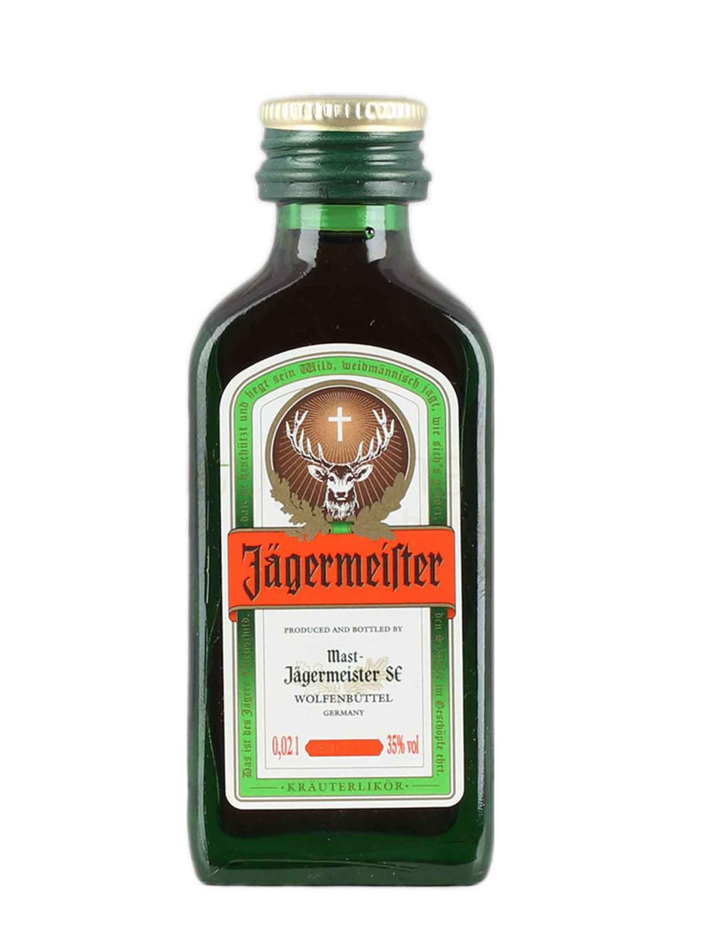 J germeister Liqueur 2cl Miniatures African Eastern Alcohol